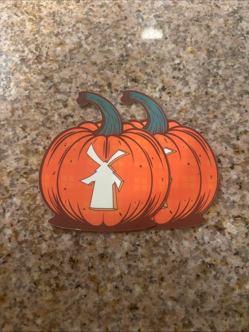 Dutch Bros Pumpkin Stickers